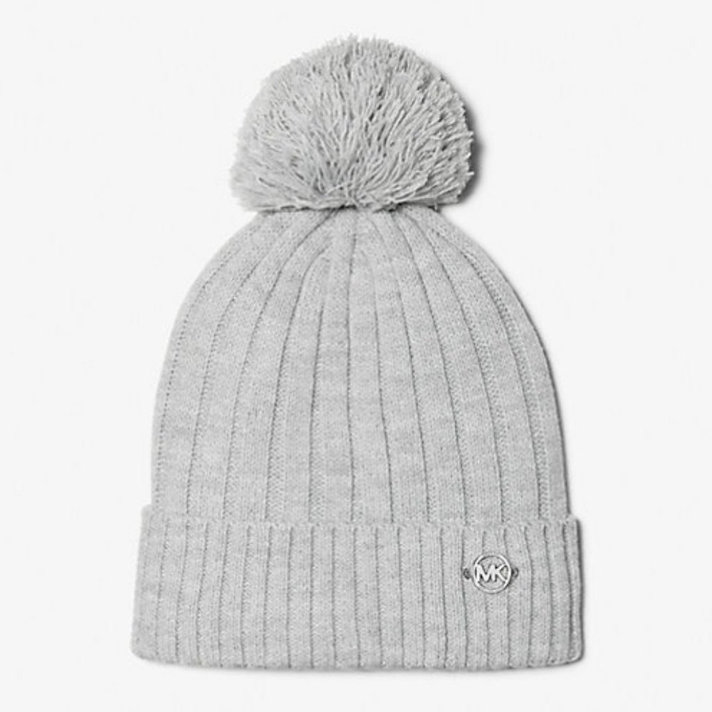 Pom Pom Beanie Hat by MICHAEL Michael Kors
